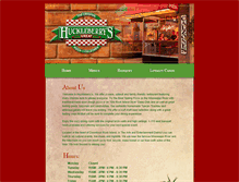 Tablet Screenshot of huckleberryspizza.com